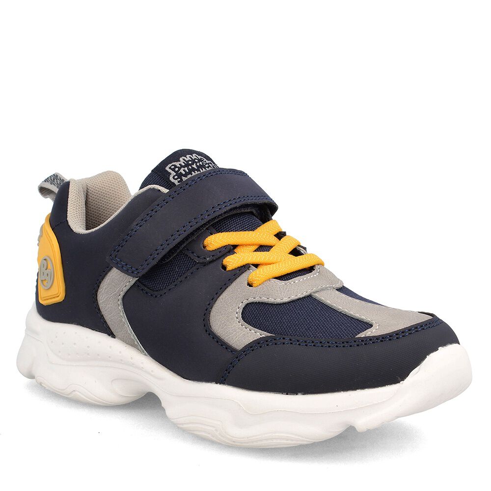 Zapatilla Ni&ntilde;o Bubblegummers Bolt Azul Marino image number 4.0